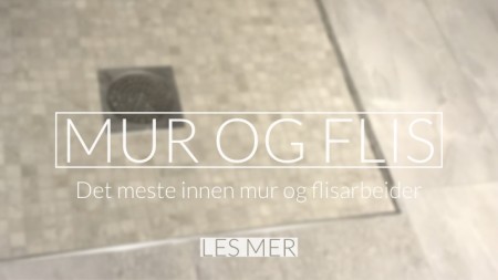 Mur og flis